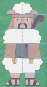 9月10日 羊をみつけよう!パズル